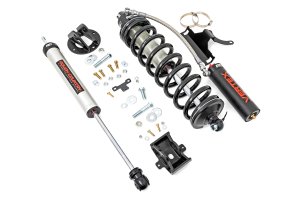 Ford F-250 Super Duty Coilover Suspension Kit - Rough Country - 3 Inch Conversion with 2.5in Piston, Gas, Nitrogen-charged, 8-stage Adjustable Vertex Coilover - '05-'22